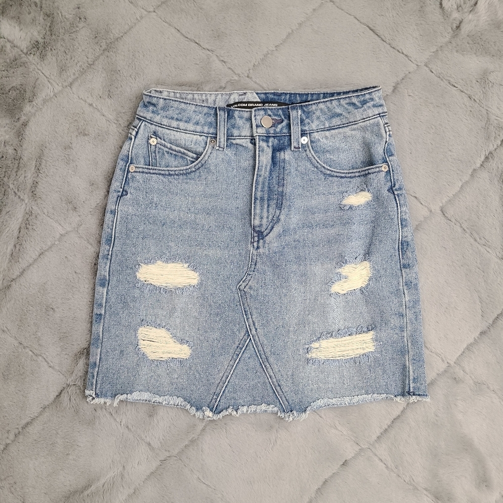 Volcom Jean Skirt Size XS (0/2)